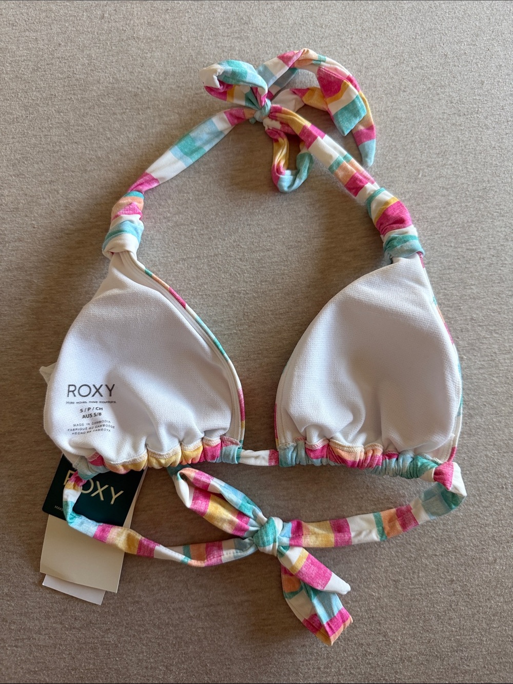 NWT Roxy Bikini Top - Picture 2 of 4